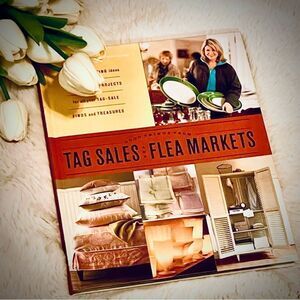 ♥️ Good Things Martha Stewart Tag Sales & Flea Markets Hardcover Book vintage